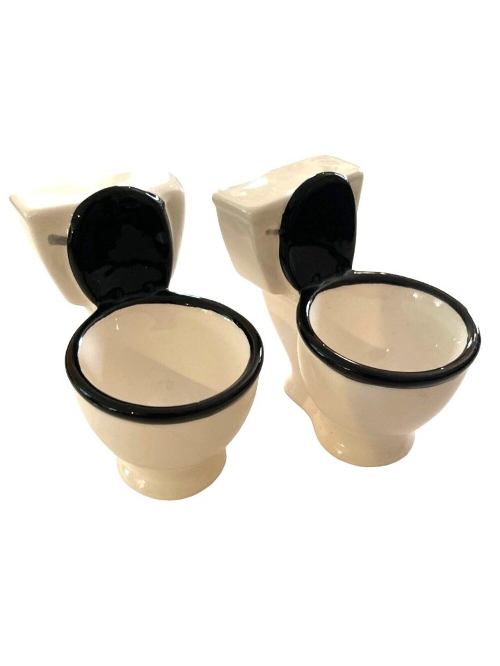 Potty Toilet Shot Glass Set by BigMouth Inc Funny Gag Gift Adult Party Ceramic